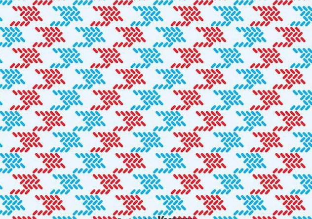 Red And Blue Keffiyeh Pattern - Kostenloses vector #393353