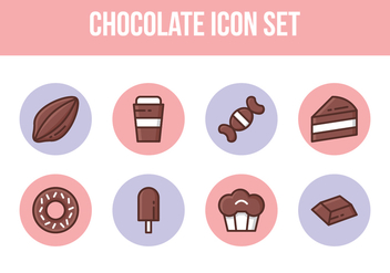 Free Chocolate Icons - vector #393493 gratis