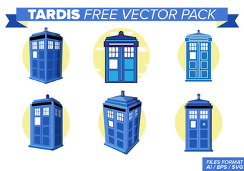 Tardis Free Vector Pack - бесплатный vector #396013