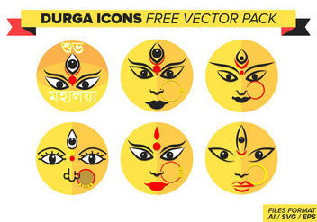 Durga Free Vector Pack - vector gratuit #397623 