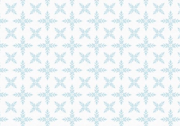 Free Vector Snowflakes Pattern - Kostenloses vector #399873