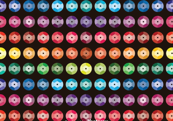 Colorful Sequins Background - vector gratuit #400263 