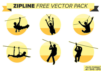 Zipline Free Vector Pack - бесплатный vector #400473