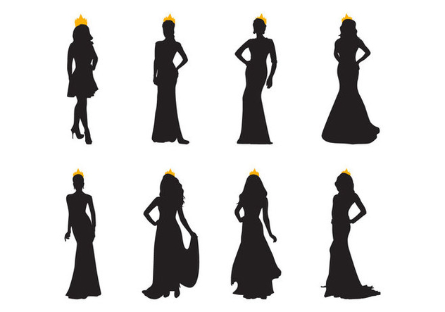 Free Pageant Silhouette Vector - Free vector #400913