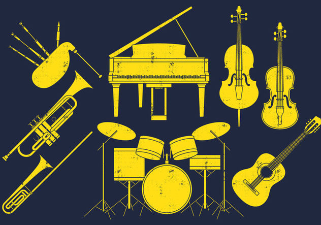 Musical Instruments - Free vector #403043
