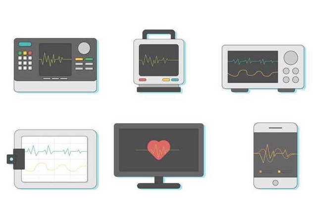 Free Heart Monitor Vector - Kostenloses vector #408333