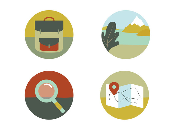 Travel Vector Icons - Free vector #409333
