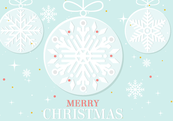 Free Vector Christmas Ornament - Kostenloses vector #411843