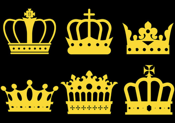 Free British Crown Icons Vector - vector #412273 gratis