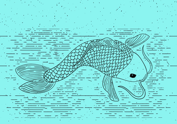 Free Detailed Vector Illustration of Gold Fish - vector #412563 gratis