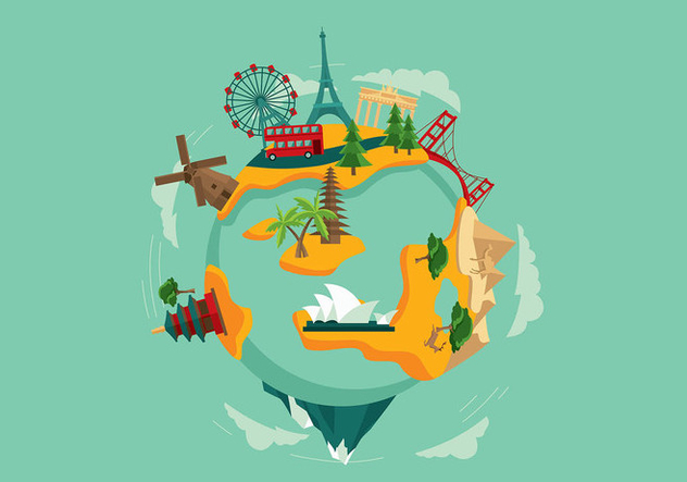 World Travel Free Vector Free Vector Download 412903 | CannyPic