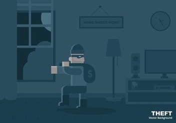 Theft Background - Free vector #413903