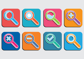 Lupa Icons - Free vector #416513