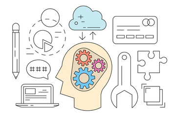 Free Brainstorming Icons - Free vector #417083