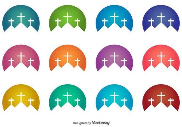 Holy Week Vector Icons - Kostenloses vector #417243