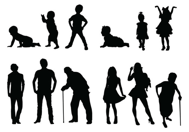 Human Silhouette - Free vector #418053