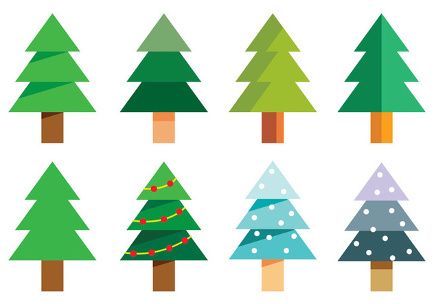 Christmas Tree - Kostenloses vector #418153