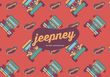 Jeepney Pattern - vector gratuit #418893 