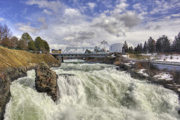 Upper Spokane Falls - image gratuit #424523 
