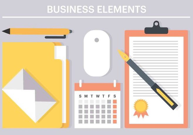 Free Vector Business Elements - Free vector #426073