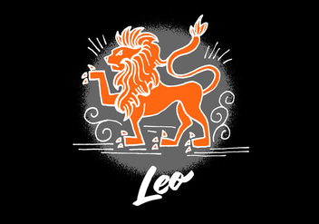 Leo Zodiac Symbol - vector #428023 gratis