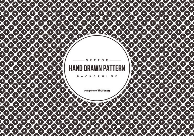 Hand Drawn Style Pattern Background - vector gratuit #428453 