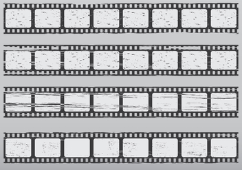 Grunge Filmstrip Frame - vector #431573 gratis