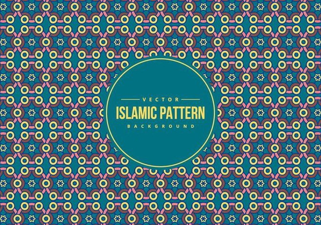 Islamic Style Pattern Background - Free vector #431653