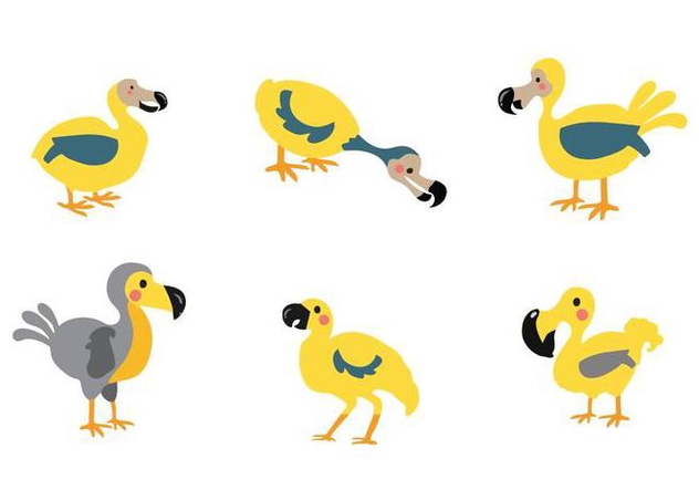 Free Animal Dodo Bird Vector - vector gratuit #436033 