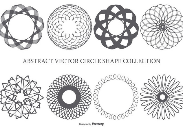 Abstract Circle Shapes - Free vector #436303