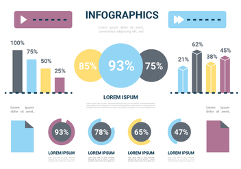 Free Vector Flat Design Infographic - Free vector #436843