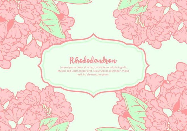 Rhododendron Background - vector #437153 gratis