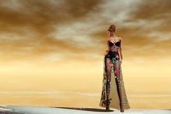Consuelo Gown by Jumo @ Swank - image gratuit #437603 