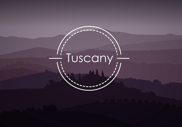 Tuscany Background Free Vector - бесплатный vector #442783