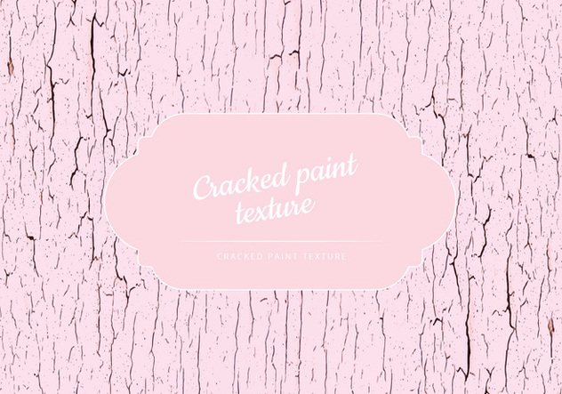 Vector Cracked Paint Texture - vector gratuit #443643 