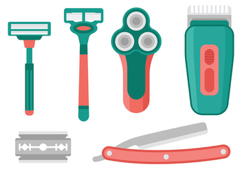 Shaver Vector Icons - Free vector #444803