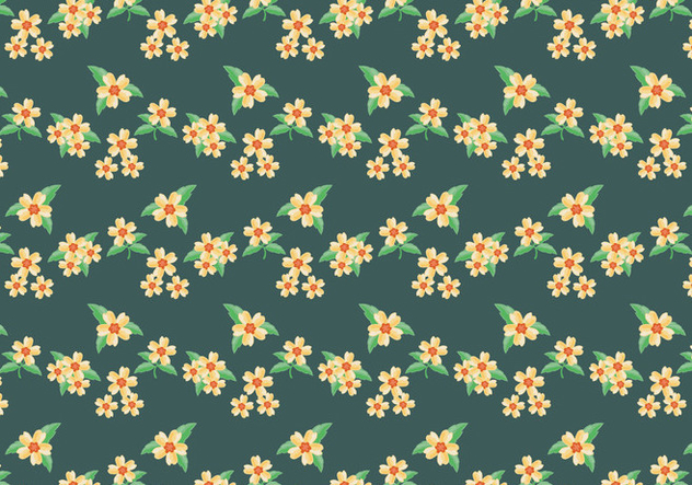 Ditsy Floral Pattern - бесплатный vector #445153