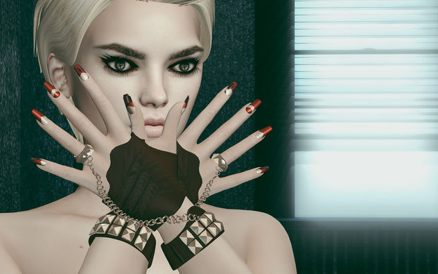 Beauty Kit by SlackGirl @ Pocket Gatcha & Sibyl Bento gloves by Masoom @ Cosmopolitan - Free image #447863