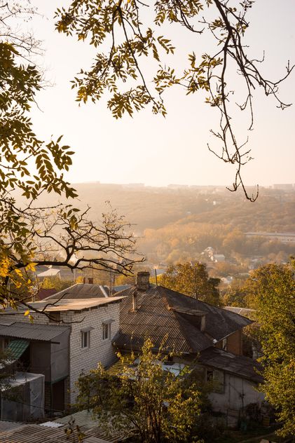 View of autumn roofs - Free image #448183