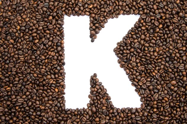 Alphabet of coffee beans - image #451903 gratis