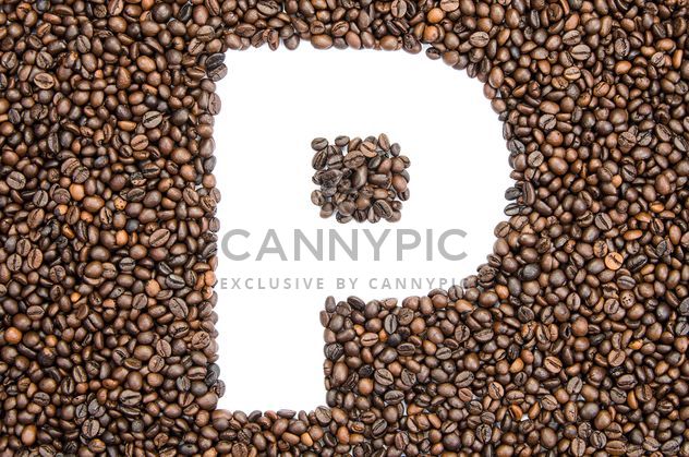 Alphabet of coffee beans - image #451913 gratis