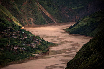 Jinshajiang River Ravine - image #457493 gratis