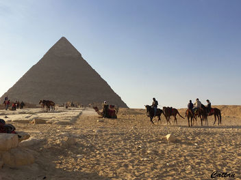 Giza plateau, Cairo, Egypt - бесплатный image #458773