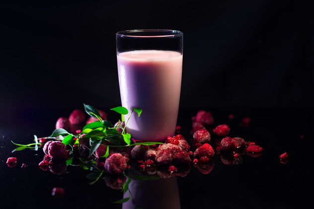 Raspberry Milkshake - Free image #461783