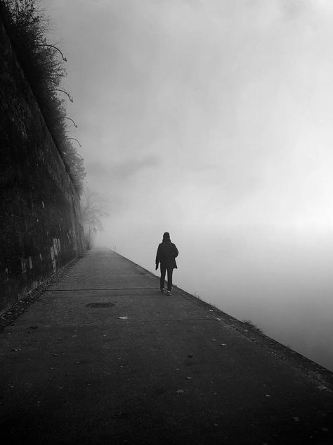 Alone in the fog - Kostenloses image #466293