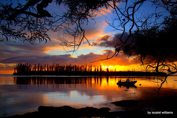 Pacific sunset 7 - Isle of Pines IMG_3971-001 - бесплатный image #474283
