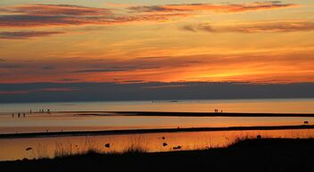 Sunset of Gulf of Bothnia - image #482013 gratis