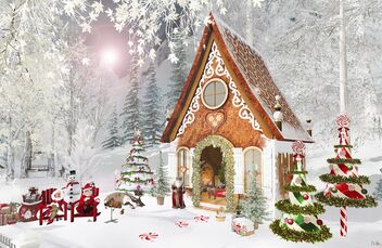 Santa has a new home - бесплатный image #494943