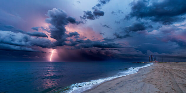 Coastal Lightning - бесплатный image #501003