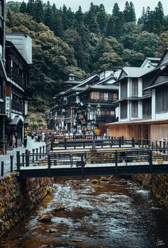 Streets of Ginzan Onsen - image gratuit #501873 